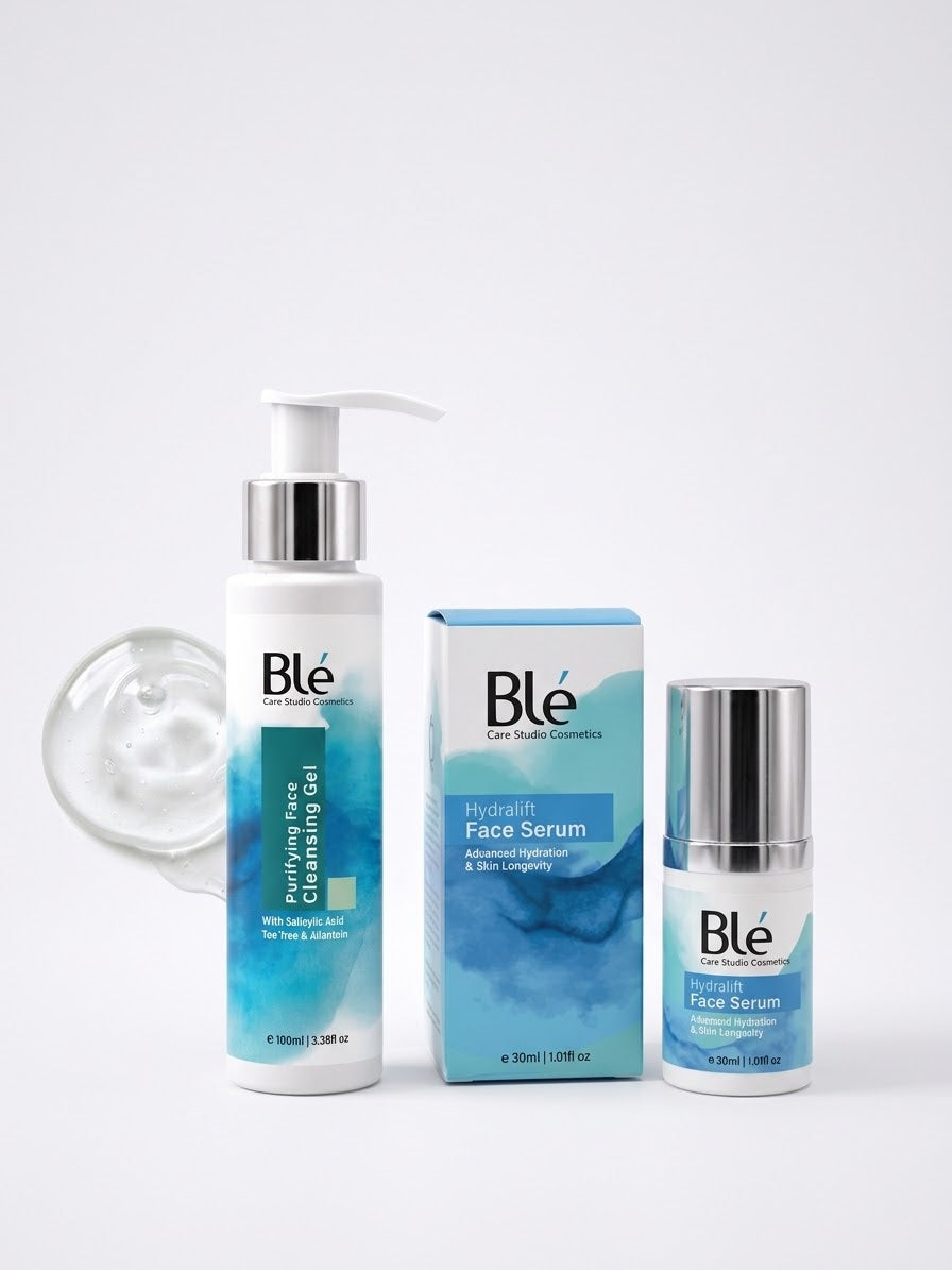Daily Care Set Cleansing Gel & Hydralift Face Serum