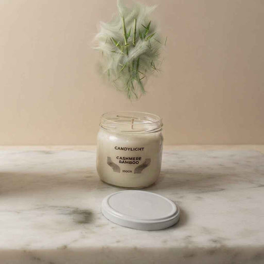 Κερί Σόγιας Κασμίρ & Μπαμπού (350g)