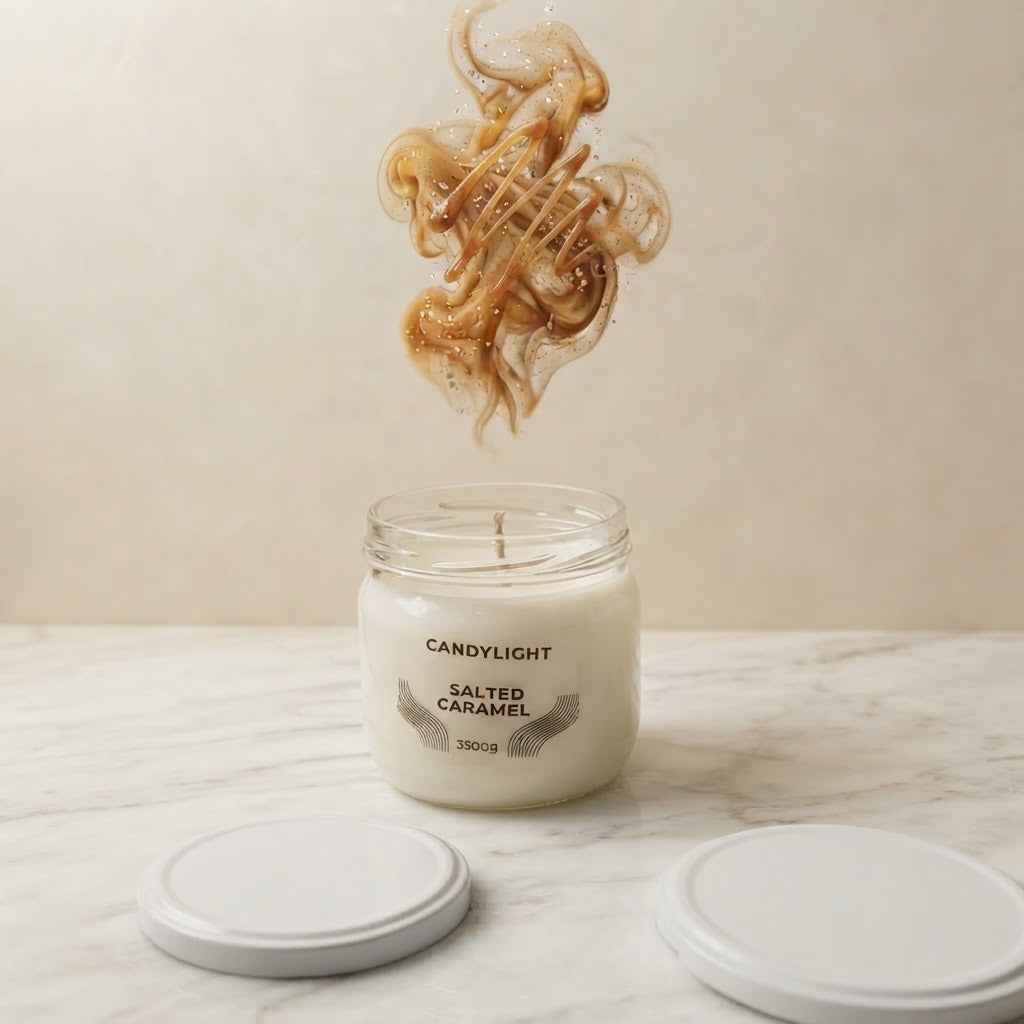 Κερί Σόγιας Αλμυρή Καραμέλα (350g)