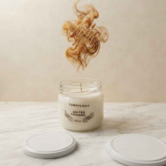 Κερί Σόγιας Αλμυρή Καραμέλα (350g)